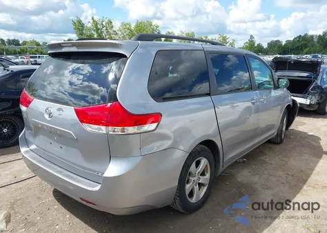 2012 Toyota Sienna Le V6 8 Passenger from USA, damaged, VIN 5TDKK3DC7CS206104